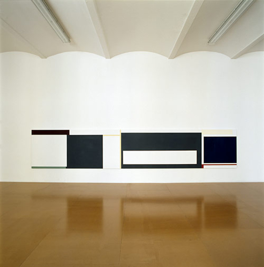 2009 &middot; acrylic, cotton duck &middot; 96 x 512 cm
