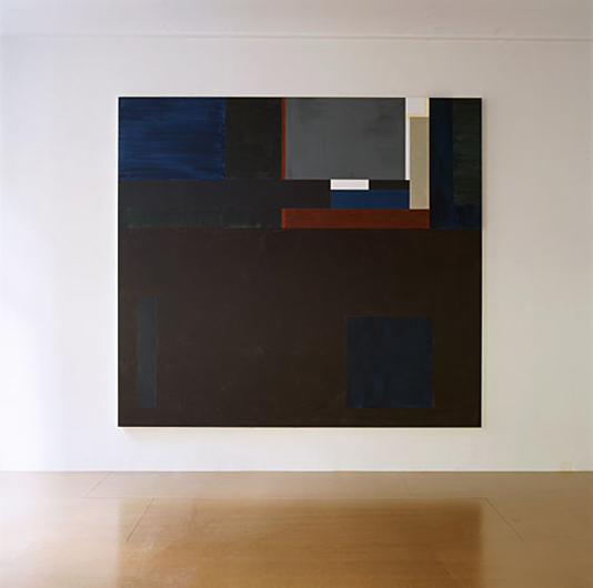 2005 &middot; acrylic, segelleinen &middot; 240 x 265 cm
