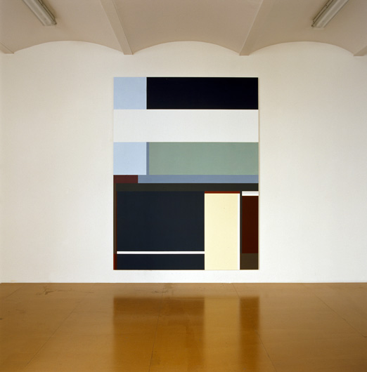 2012 &middot; dissociaton painting &middot; acrylic, canvas &middot; 262 x 195 cm
