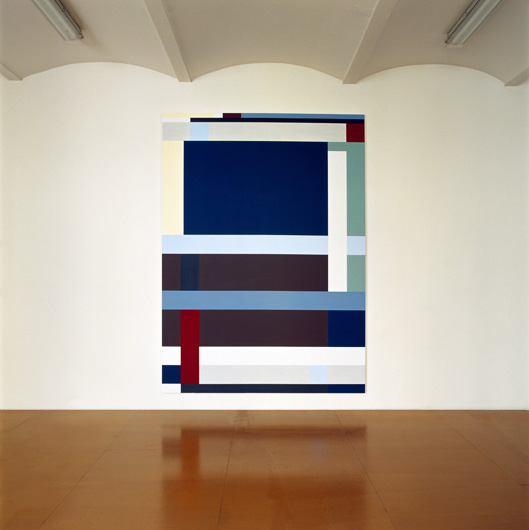 2012 &middot; dissociaton painting &middot; acrylic, canvas &middot; 265 x 192 cm
